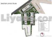 Layout Plan of 2 Bhk Lavish Apartments In Godrej Greens In Undri